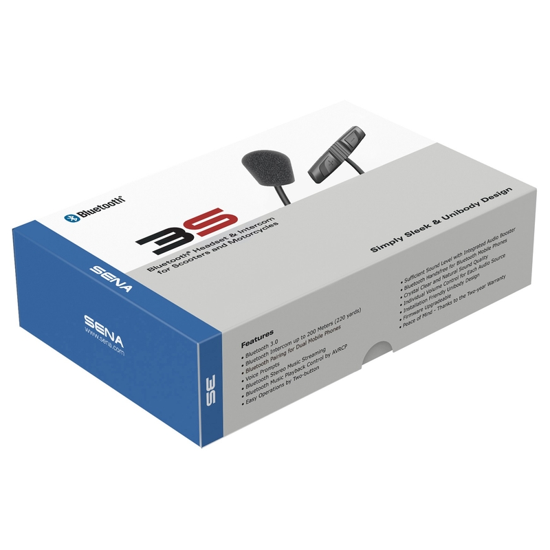 Interfon Bluetooth SENA 3S pentru căști integrale, inclusiv microfon lichidare