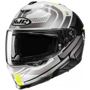Casca integrala pentru motociclete HJC i71 Viz MC3H gri-alb