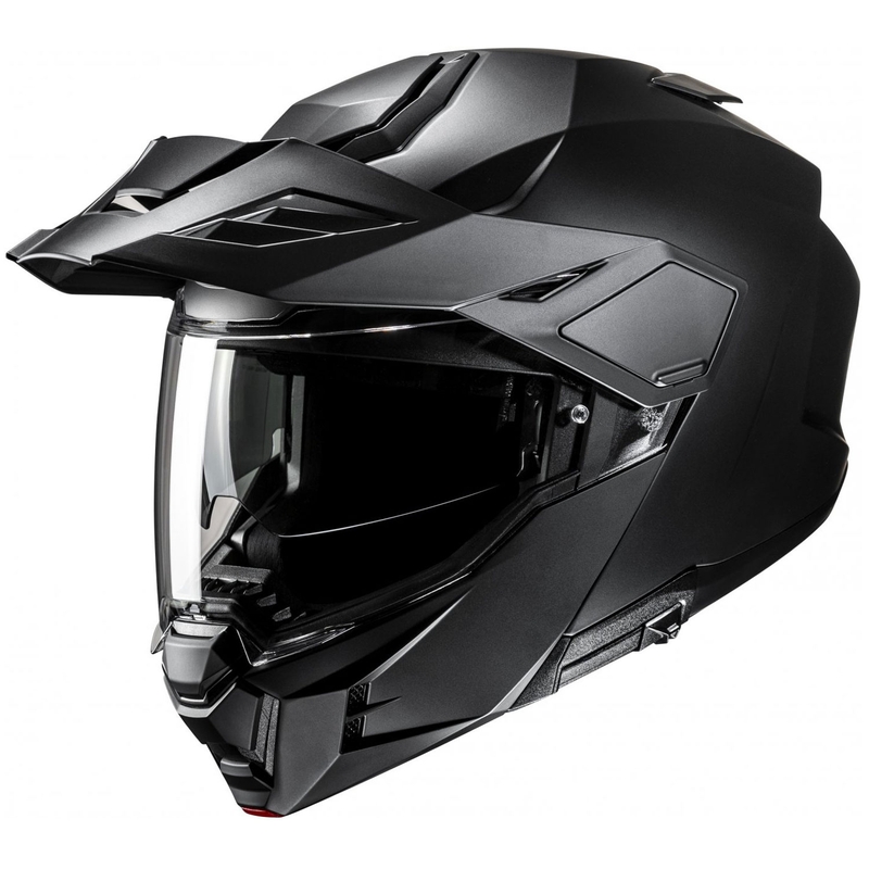 Cască de motocicletă HJC i80 Solid Semi Flat flip-up neagră