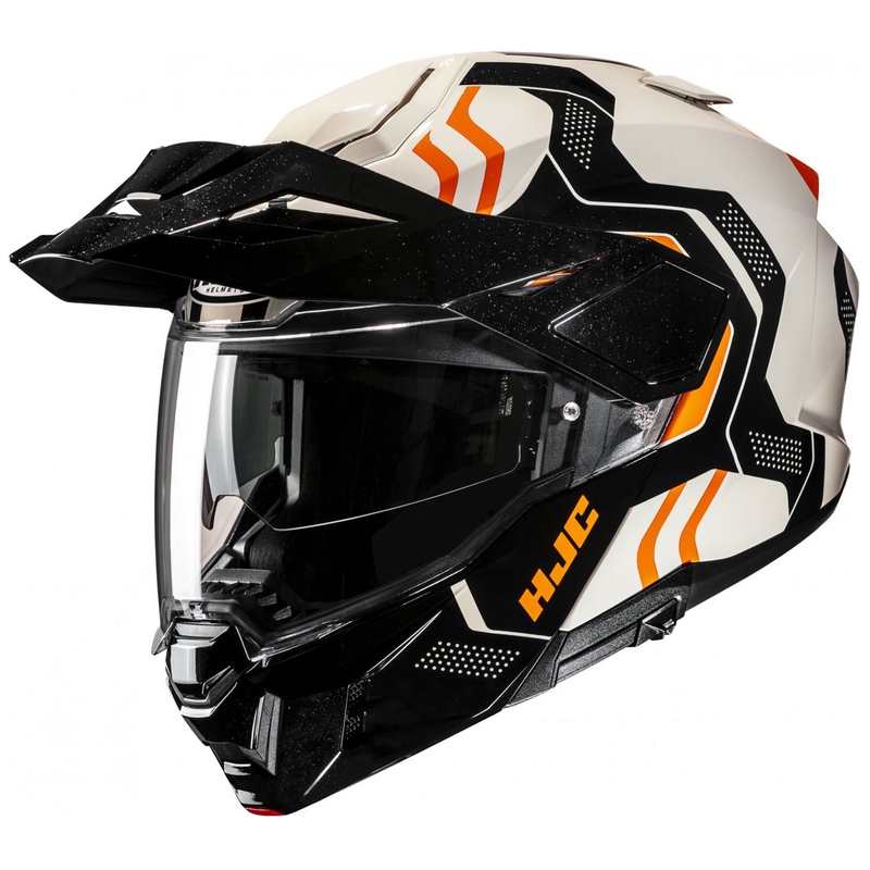 Cască de motocicletă HJC i80 Velly MC7 flip-up bej-negru