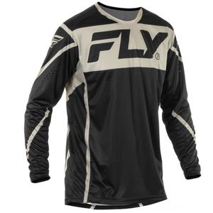 Tricou motocross FLY Racing Lite negru-gri