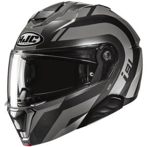 Cască de motocicletă rabatabilă HJC i91 Arven MC5 gri-negru