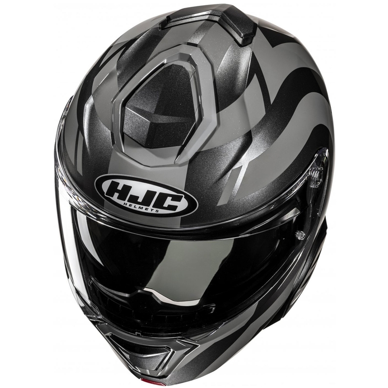 Cască de motocicletă rabatabilă HJC i91 Arven MC5 gri-negru