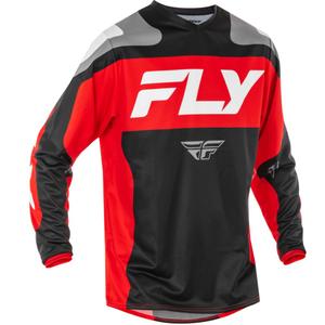 Tricou motocross FLY Racing F-16 negru-rosu-alb