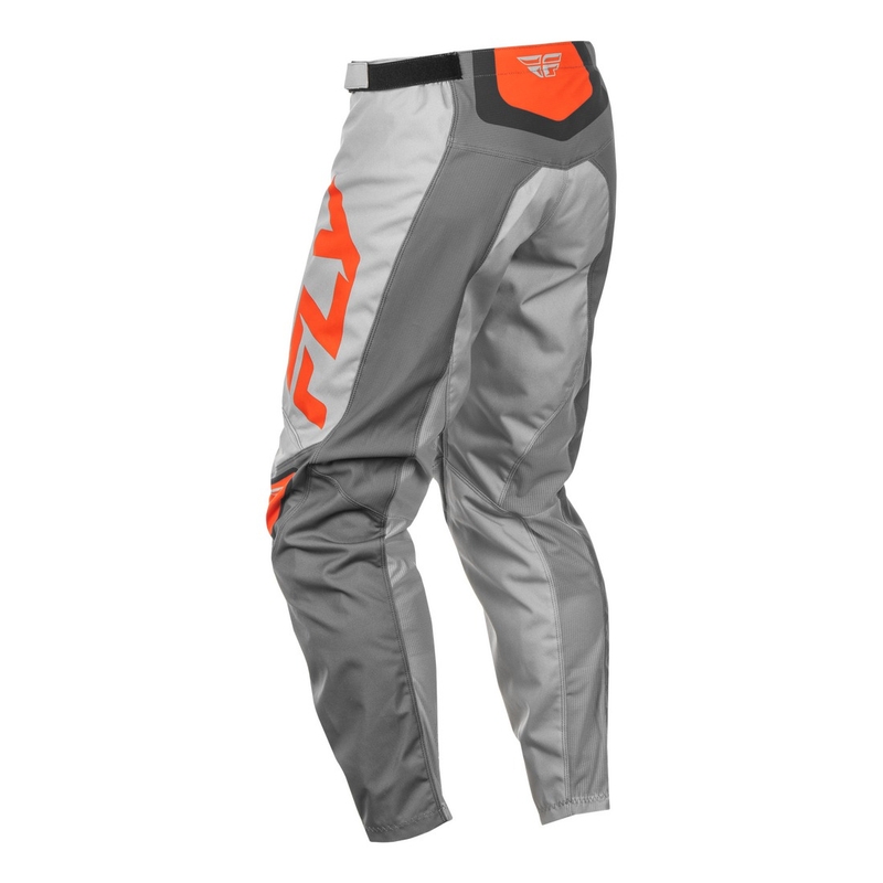 Pantaloni motocross FLY Racing F-16 gri-negru-portocaliu