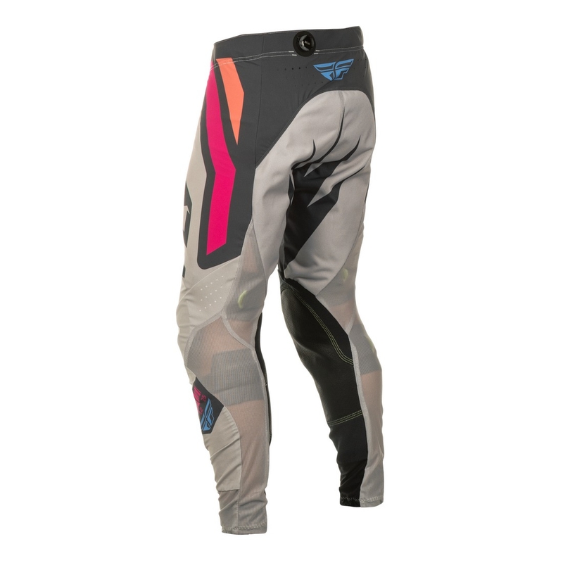 Pantaloni motocross FLY Racing Lite Vice gri-roz