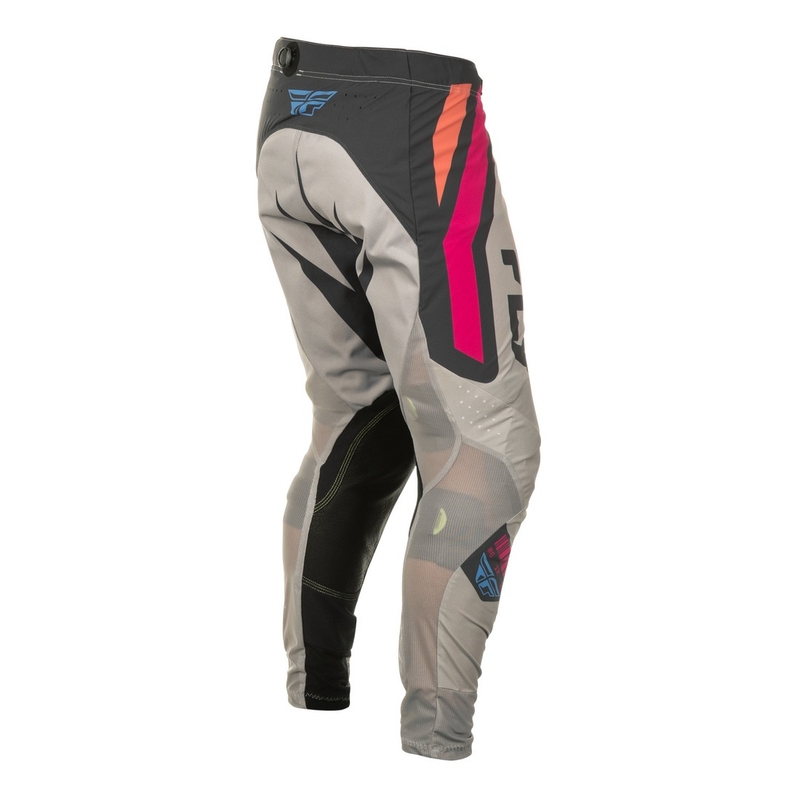 Pantaloni motocross FLY Racing Lite Vice gri-roz