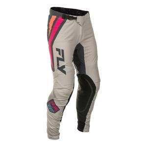 Pantaloni motocross FLY Racing Lite Vice gri-roz