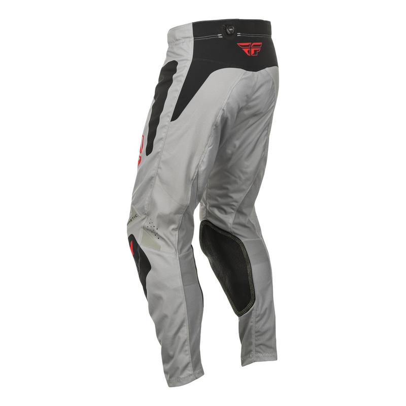 Pantaloni motocross FLY Racing Kinetic Sym gri-rosu-negru