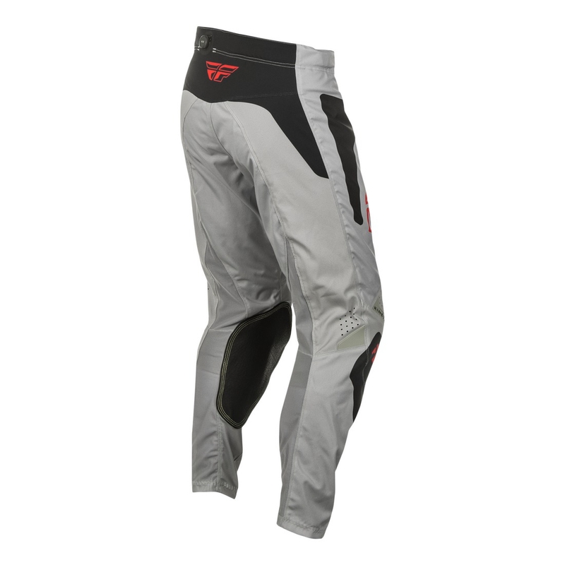 Pantaloni motocross FLY Racing Kinetic Sym gri-rosu-negru