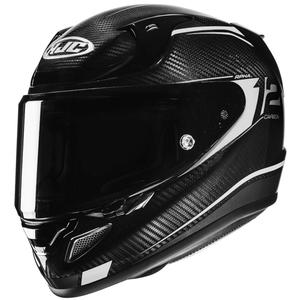 Casca moto integrala HJC RPHA 12 CARBON Keres MC5 negru-alb