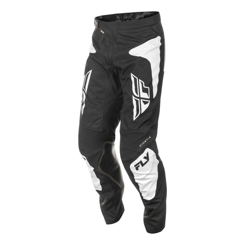 Pantaloni motocross FLY Racing Kinetic Sym negru-alb