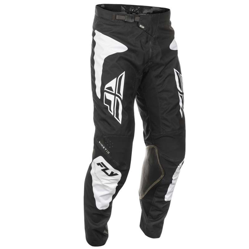 Pantaloni motocross FLY Racing Kinetic Sym negru-alb