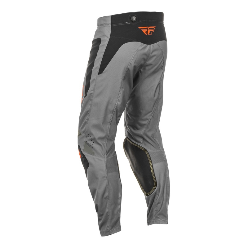 Pantaloni motocross FLY Racing Kinetic Sym gri-portocaliu-negru