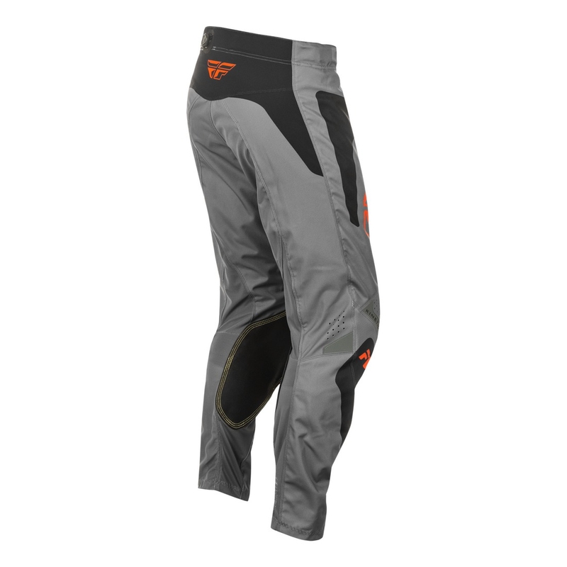 Pantaloni motocross FLY Racing Kinetic Sym gri-portocaliu-negru