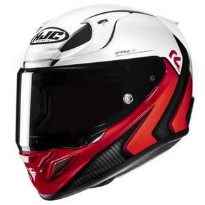Casca moto integrala HJC RPHA 12 Kos MC1 alb-rosu-negru