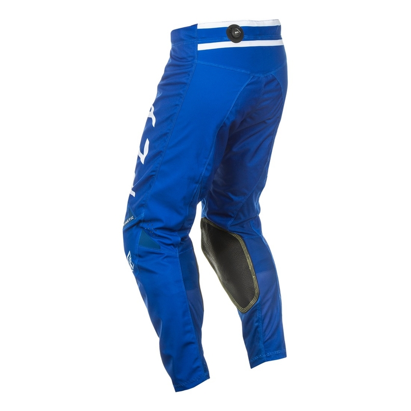 Pantaloni motocross FLY Racing Kinetic Center albastru-alb