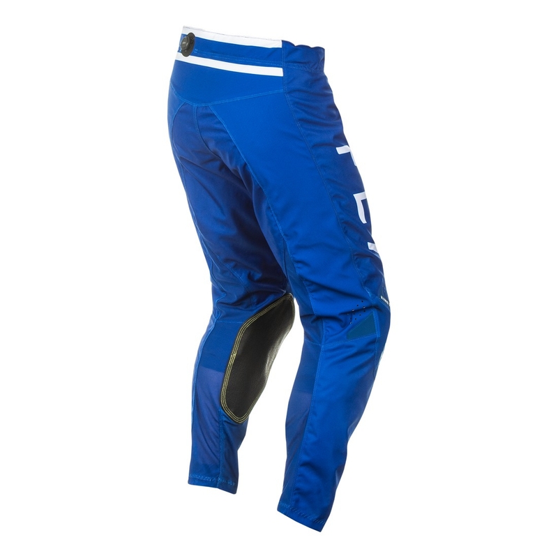 Pantaloni motocross FLY Racing Kinetic Center albastru-alb