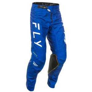 Pantaloni motocross FLY Racing Kinetic Center albastru-alb