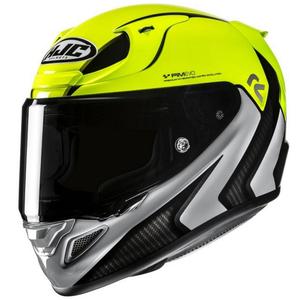 Casca moto integrala HJC RPHA 12 Kos MC3H verde fluo-gri-negru