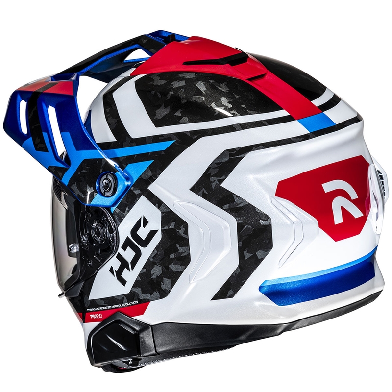 Casca moto enduro HJC RPHA 60 Dakar MC21 albastru-negru-alb