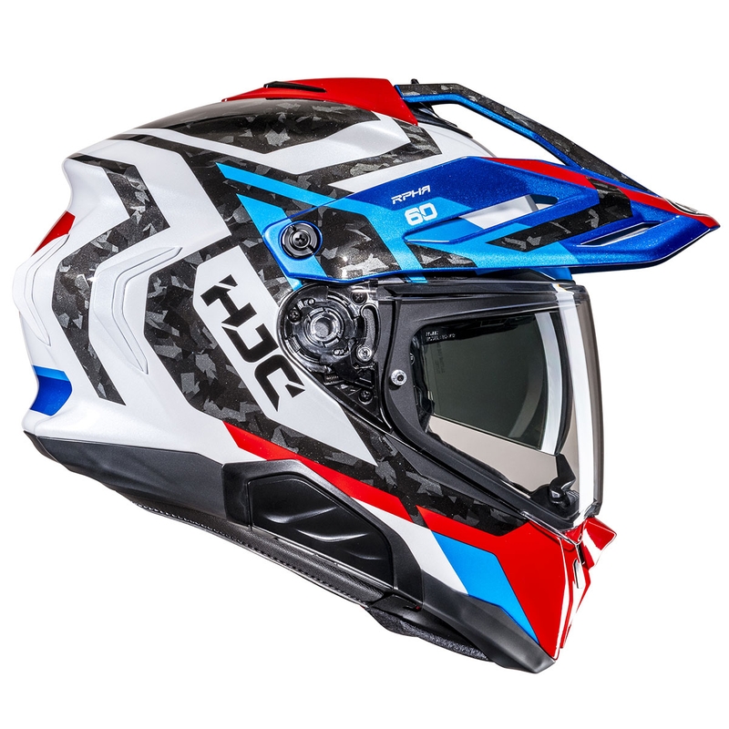 Casca moto enduro HJC RPHA 60 Dakar MC21 albastru-negru-alb
