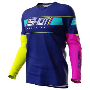 Tricoul de motocross pentru copii Shot Indy albastru lichidare