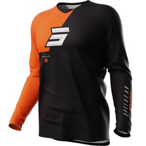 Tricou motocross Shot Squad portocaliu lichidare