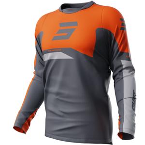 Tricou motocross Shot Devo Star portocaliu lichidare