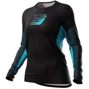Tricou motocross pentru femei Shot Venus albastru lichidare