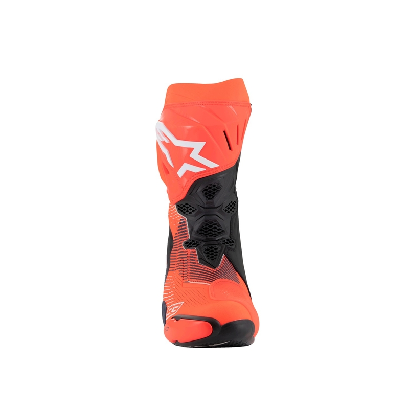 Ghete de motocicletă Alpinestars Supertech R Vented Limited Edition MM93 Marc Marquez Roșu-Albastru-Negru Fluo