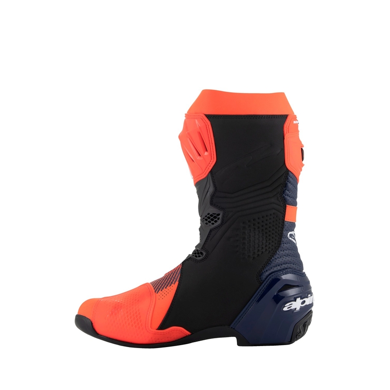 Ghete de motocicletă Alpinestars Supertech R Vented Limited Edition MM93 Marc Marquez Roșu-Albastru-Negru Fluo