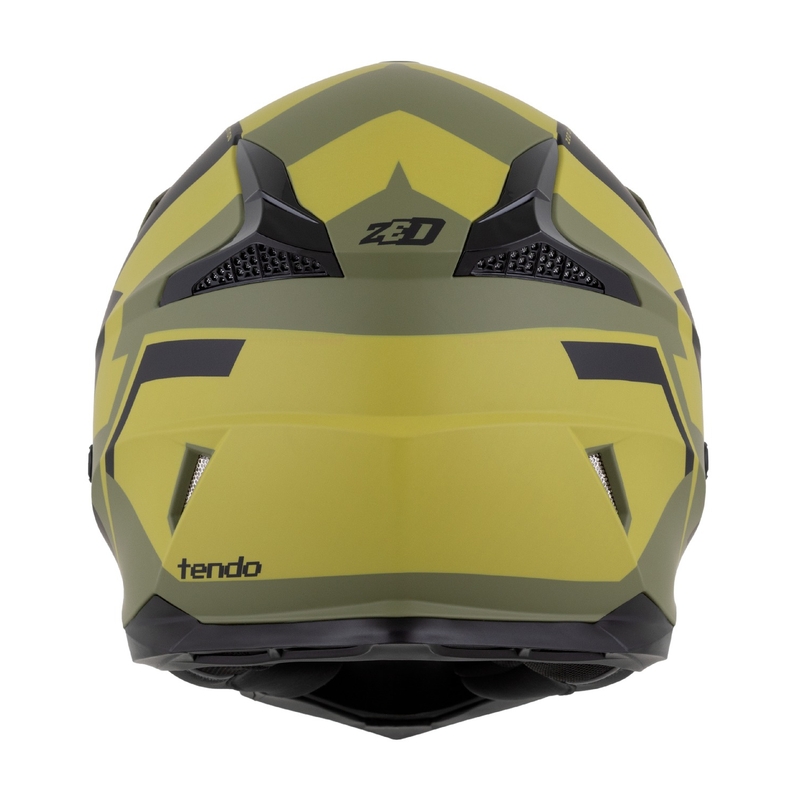 Casca motocross ZED X1.9 Tendo verde inchis-verde deschis