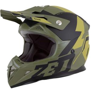 Casca motocross ZED X1.9 Tendo verde inchis-verde deschis