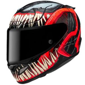 Cască integrală HJC RPHA 12 Venom 3 Marvel negru-roșu