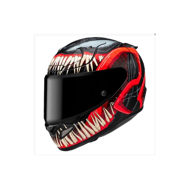 Cască integrală HJC RPHA 12 Venom 3 Marvel negru-roșu