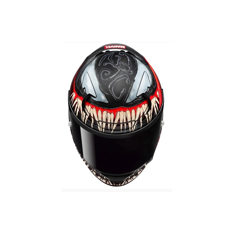 Cască integrală HJC RPHA 12 Venom 3 Marvel negru-roșu