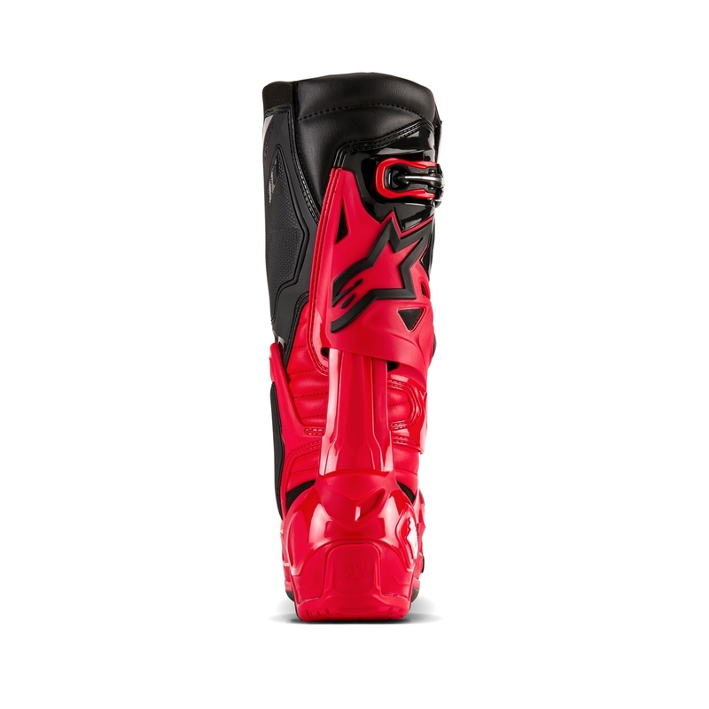 Ghete moto Alpinestars Tech 10 Enduro roșu-negru-alb