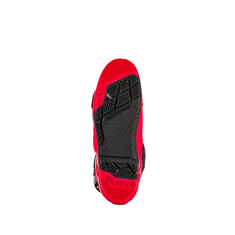 Ghete moto Alpinestars Tech 10 Enduro roșu-negru-alb