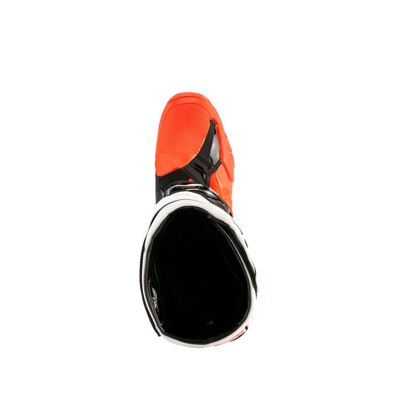 Cizme moto Alpinestars Tech 10 Enduro portocaliu fluo-negru-alb