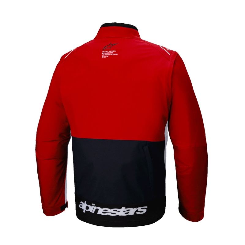 Jachetă Alpinestars Lite Dura Softshell negru-roșu-alb