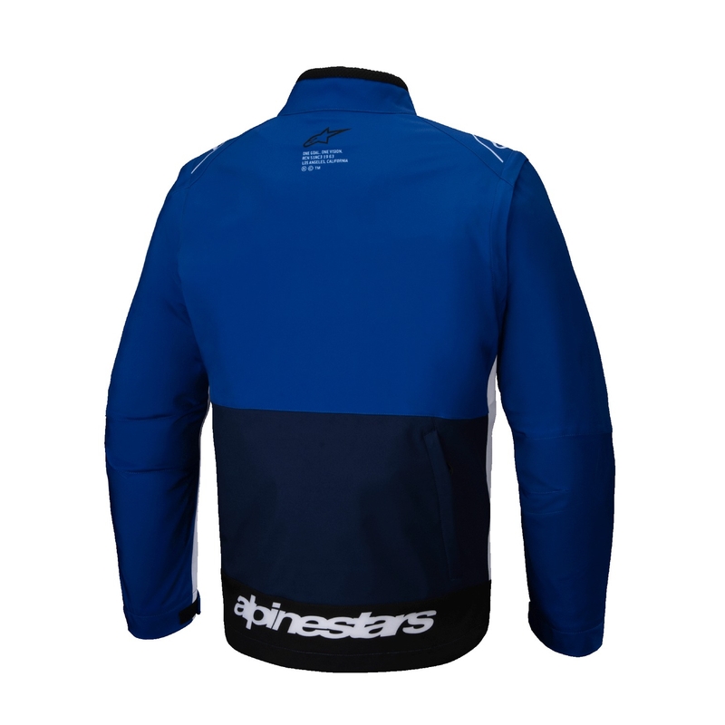 Geacă softshell Alpinestars Lite Dura Softshell albastru-alb