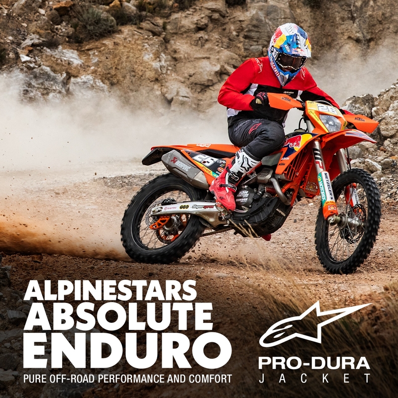 Jacheta Alpinestars PRO-Dura negru-rosu-alb