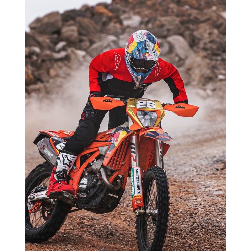 Jacheta Alpinestars PRO-Dura negru-rosu-alb