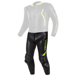 Pantaloni Tschul 535 negru-galben-fluo pentru bărbați výprodej lichidare