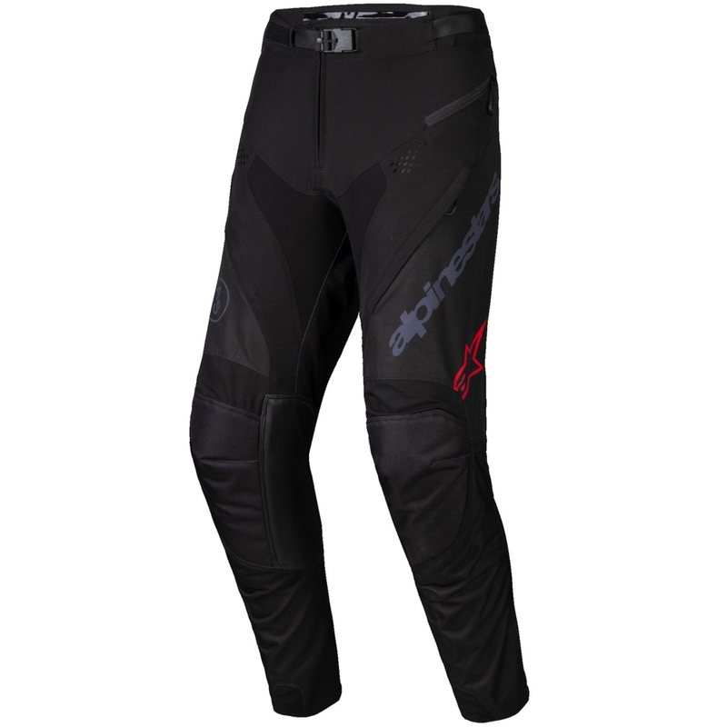 Pantaloni motocross Alpinestars PRO-Dura alb-negru