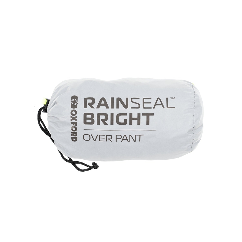 Pantaloni impermeabili Oxford Rain Seal, gri reflectorizant