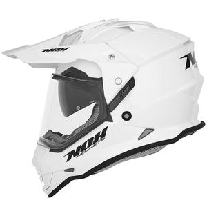 Casca enduro NOX N312 alb perlat
