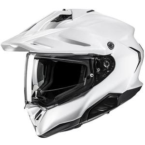 Casca moto enduro HJC RPHA 60 Solid alb perlat