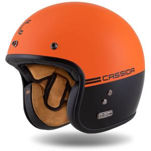 Cassida Motocicleta Cassida Eso Super Hooligan Open Negru-Portocaliu Pearl